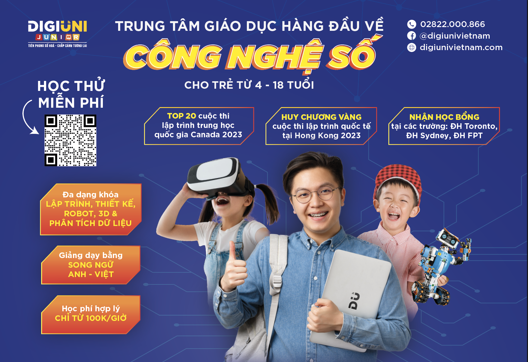 Digiuni là trung tâm đào tạo công nghệ tại Việt Nam